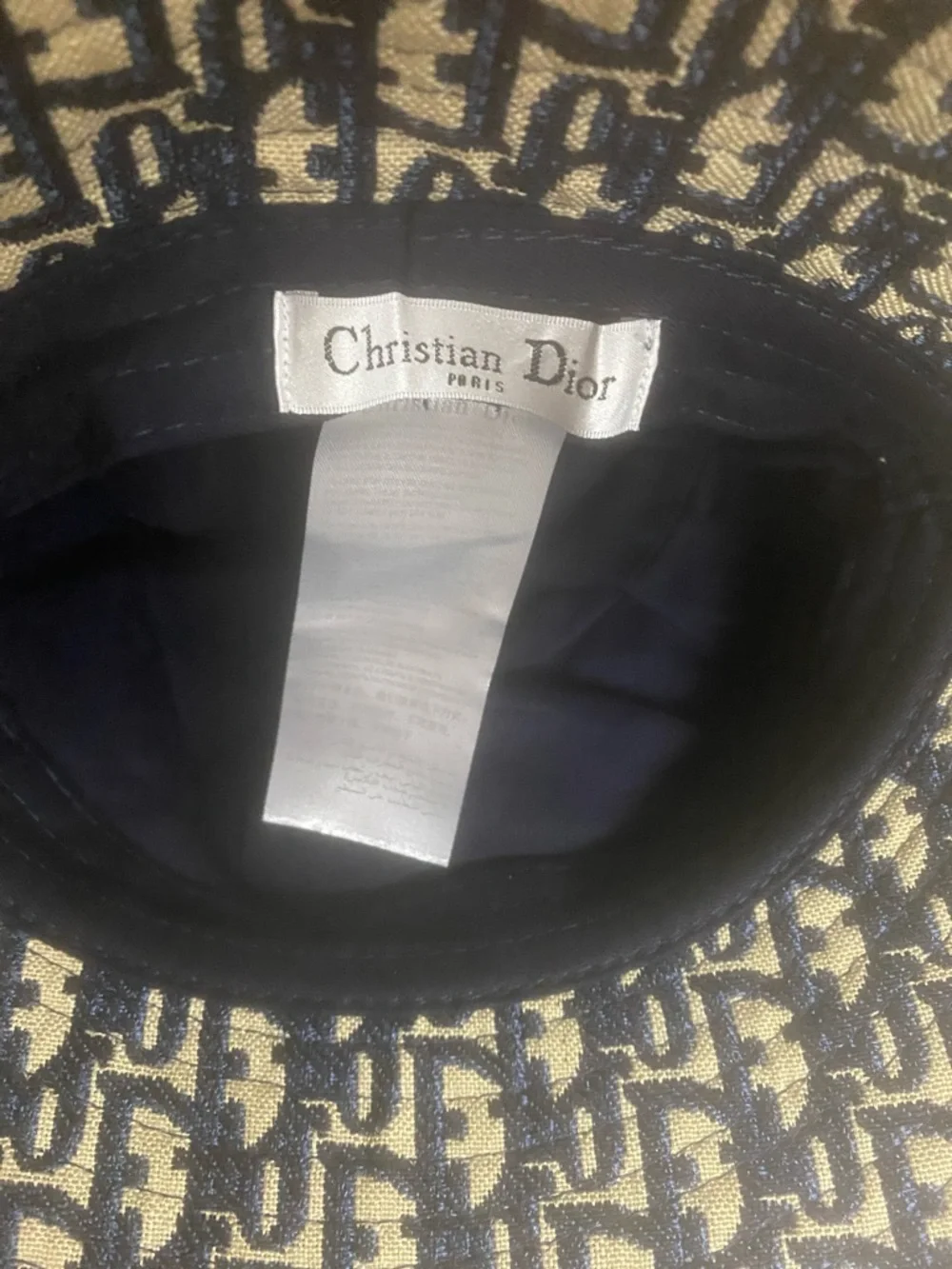 Christian Dior Bucket Hat Dior Oblique Jacquard Motif - Picture 11 of 11
